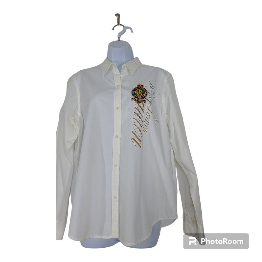 EUC🌞 Ralph Lauren Button Up Long Sleeve Shirt